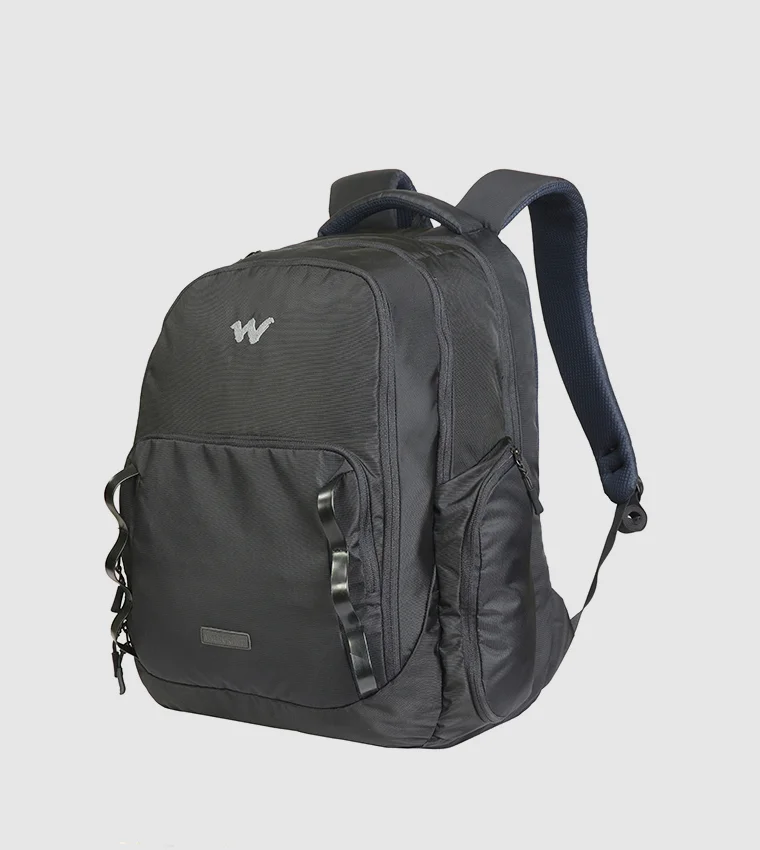 وايلد كرافت Wildcraft Imprint Laptop Backpack, Black_2 49L